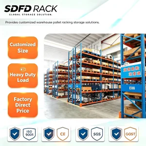 Warehouse Pallet Storage Racking Pallet Racking Solutions for Freezer Storage Pallet Racks in Cold Storage