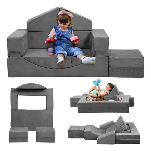 Tenderplayful OEM Soft Creative Versatile Soft Foam Sectional Sofa for Children