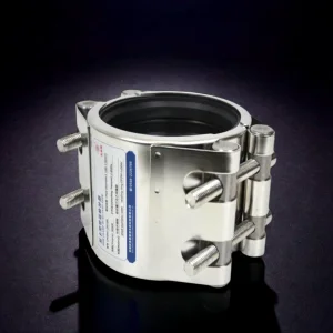 Stainless Steel Pipe Repair Clamp Straight Pipe Repair Clamps Sleeves for Dutile Iron Pipe of Dual-Card Type/304 Stainless Steel