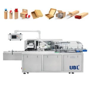 Cosmetic Cheese Automatic Carton Packing Line Auto Box Packaging Solution Bottle Cartoon Machine