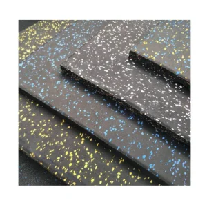 Safety Recycled EPDM Granules Fitness Rubber Gym Mat Floor Tile