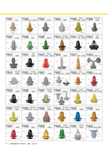 Car Accessories Universal Auto Door Panel Fastener Clips Automotive Plastic Clips Factory Price