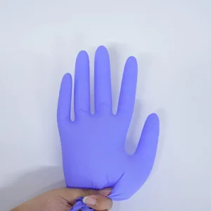 Biodegradable Disposable Gloves Eco Friendly Clear Blue Black Disposable PVC Vinyl Gloves