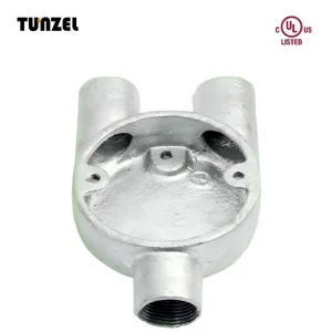 BS4568/BS 31 Y Way Circular Box Malleable Iron