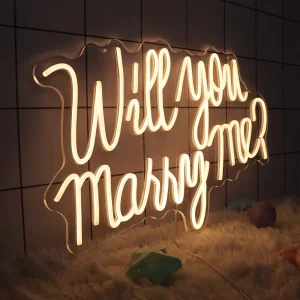 Neon Wedding Signs