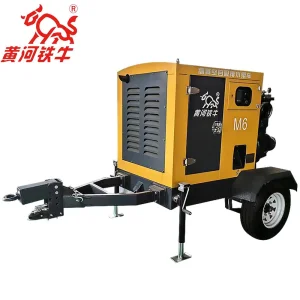 Mobile and Flexible High Vacuum Assisted Agricultural Irrigation Self Suction Pump