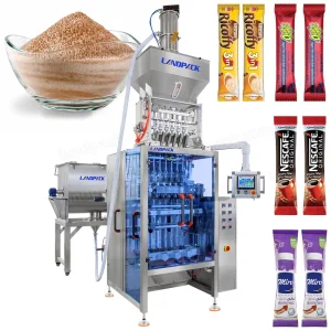 Máquina de Mistura e Embalagem de Café