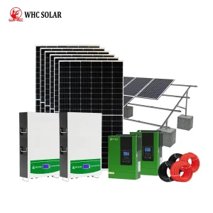Whc Wind Solar Hybrid Power System/Hybrid Solar PV System/Hybrid Solar System Complete/Solar Power Hybrid System/Grid Hybrid Solar System/Hybrid Solar System