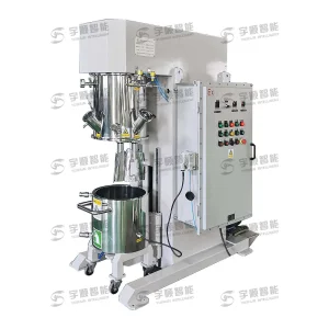 Yushun China 60L High Quality Stainless Steel Industrial Mixing Equipment Muti-Functional Vertical Kneader Blender