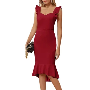 Vestido de fiesta de talla grande para mujer