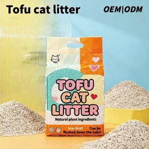 Pet Supplies Dust-Free Natural Cat Litter Sands Lightweight Biodegradable Eco-Friendly Arena Para Gatos OEM Scent Nala Pet Products Tofu Cat Litter