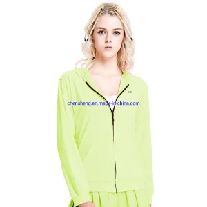 Ropa de Verano para Mujeres, Chaqueta Protectora Solar UV50 Estilosa, Ligera, Transpirable y Fresca para la Playa, Ropa Exterior a Prueba de Sol