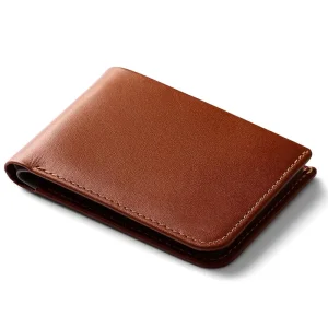 China Ultra-thin Leather Bifold Wallet with RFID
