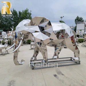 Stainless Steel Elephant