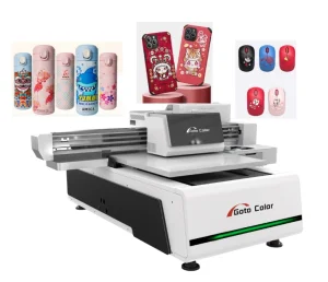 China Factory 3D Printing Machine UV Digital Inkjet Printer Label Logo Printing Machine on Phone Case Wood Metal Glass Bottle Golf Ball Acrylic PVC Printing