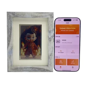 Eco-Friendly E-Ink Photo Frame