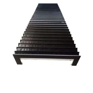 Durable Plastic Bellow Cover for CNC Guideway Flexible Accordion Style