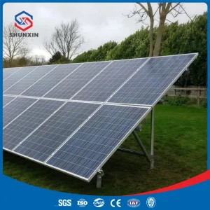 Stainless Steel Solar Panel Support Bracket - Wind Resistance up to 120km/H