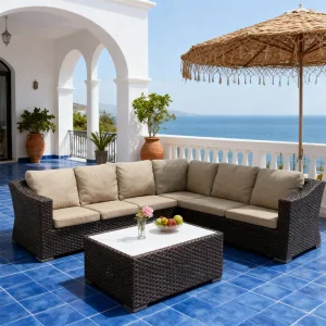 Rattan Wicker Coffee Table