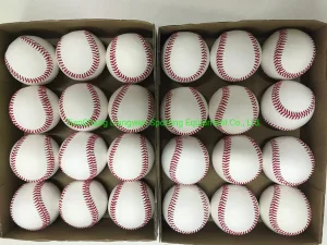High Quality Red Cushioned Core Baseball