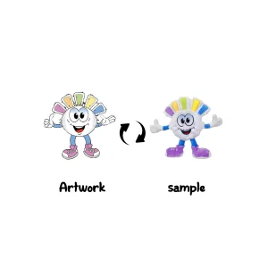 BSCI CE Logo Design Plush Toy Customized Mascot Company