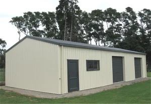 Prefabricated Light Steel Structure Farm Shed Barn Factory Construction Building Storage (KXD-42)