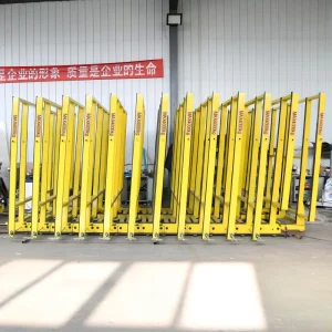 Space-Saving Mobile Glass Sheet Storage Rack for Efficient Organization