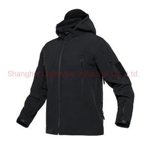Black Men Tactical Waterproof Jacket