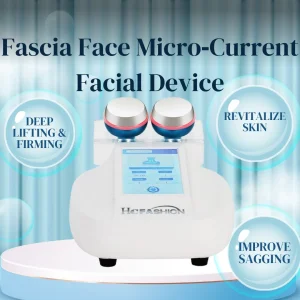Fascia Face Micro Current Facial Anti-wrinkle Whitening Skin Care SMAS Beauty Equipment Dredge Meridians Frequency Machine
