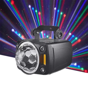 Disco Laser Light Strobe DMX512 Controlled LED Stage Lights Wedding DJ Night Club Private Rooms KTV