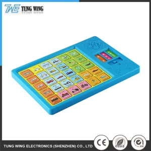 Juguete musical electrónico educativo de ABS para el aprendizaje de niños