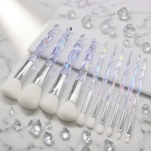 Luxury Crystal Power Makeup Brush Set