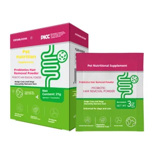 Pet Probiotic Hairball Relief Powder Cat Dog Digestive Health Supplement Natural Hair Removal Aid Intestinal Regulation
