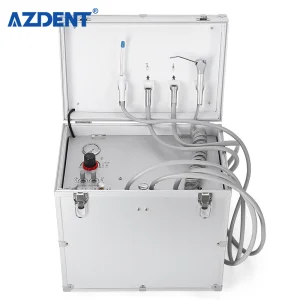 Dental Clinic/Hospital Use Equipment Portable Dental Unit with Air Compressor