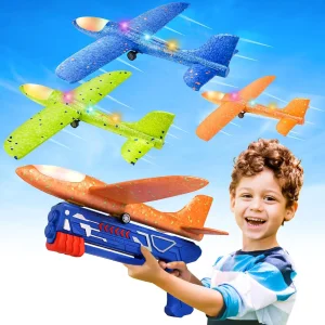 LED Foam Glider Airplane Toys