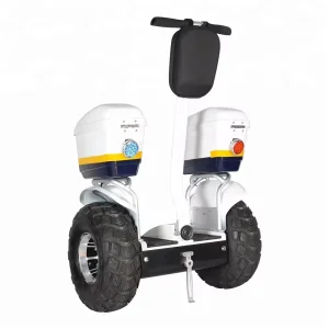 Two 2 Wheels 19 Inch Self Balancing Electric Security Guard Patrol Scooter