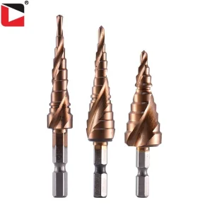 Hss Cobalt Spiral Step Drill Bit Set