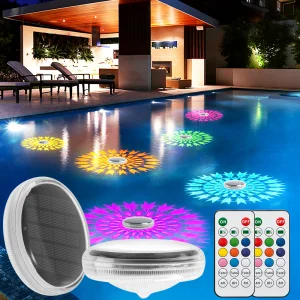 IP67 Floating Pool Lights Swimming Pool Light Table Light Led Underwater Solar Rgb Waterproof
