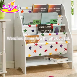 Customize Modern Children Wooden Magazine Rack for Paper/Books W08c251