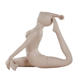Full Body Fiberglass Sports Female Yoga Pose Mannequin for Yoga Clothing Display Sale
