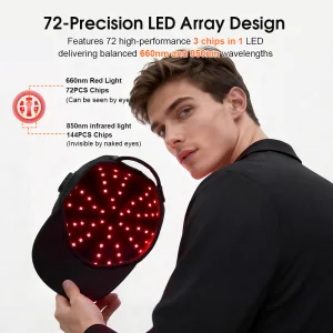 Wireless Red Light Therapy Cap