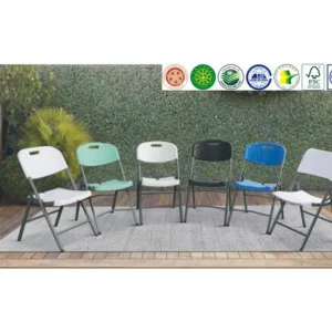 Top Quality Wholesale Foldable Chair Wedding Event Plastic Wimbledon Garden Chairs White Resin Folding Chair Outdoor