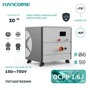 Rapid 20kw DC Electric Vehicle Charger for Emergency Assistance
