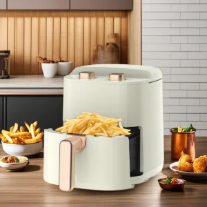 3.5L Mechanical Plastic Air Fryer Cooker 4-in-1 Multi-Function Household Commercial Use Electric No Oil Healthy Oil-free Heating