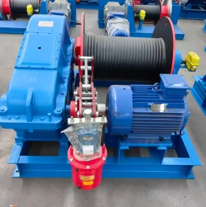 50-Ton Towing Capacity Chain Hoist Winch for Heavy-Duty Towing