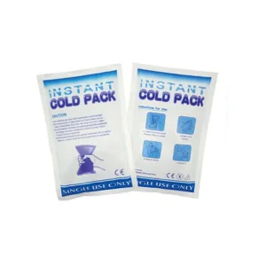 Bolsa de hielo desechable compresa