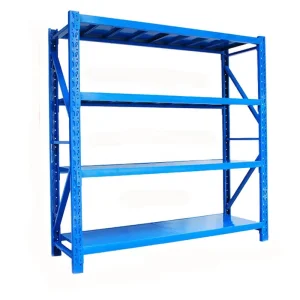 The Factory Sells the Shelves of the Widely Used Mid-sized Warehouse Industrial Supermarket