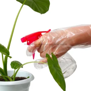 Kitchen Multipurpose Waterproof PE Plastic Gloves Disposable Gloves