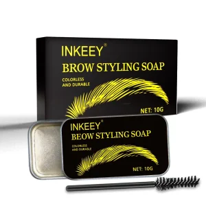 OEM Private Label Natural Eyebrow Styling Gel Long Lasting Waterproof Eyebrow Soap with Brush