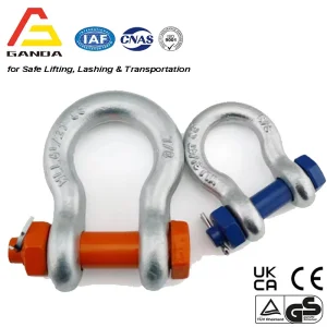 Heavy Duty Us Type L Achor Shackle Forged Marine Bow Shackle